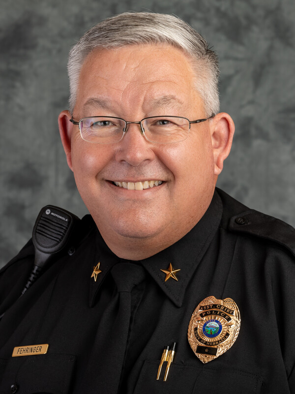 Portrait of Assistant Chief Marty Fehringer.
