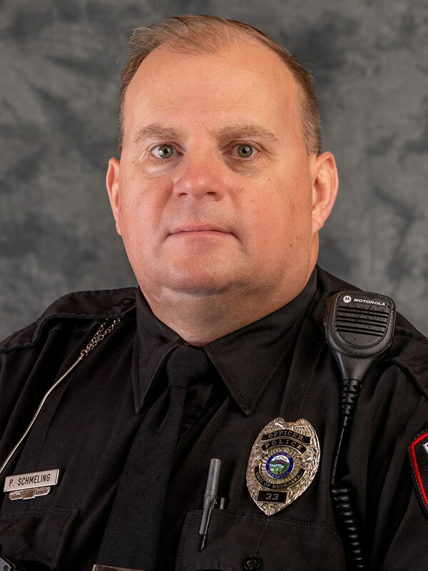 Portrait of Police Officer Paul Schmeling.
