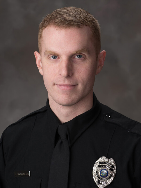 Portrait of Police Officer Jeff Brassington.