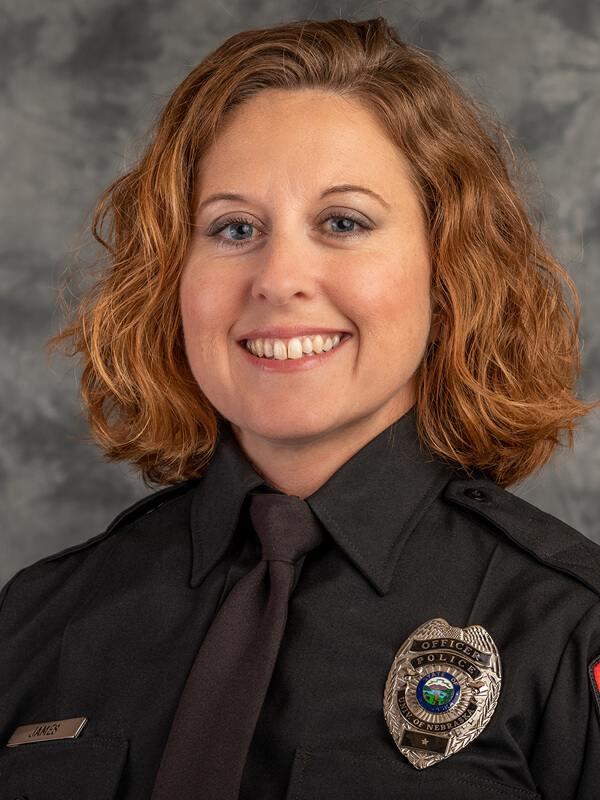Portrait of Police Officer Marissa James.