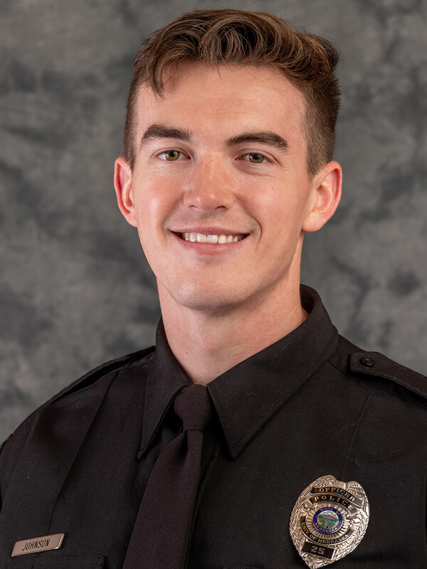 Portrait of Police Officer Brook Johnson.